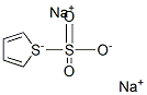 sodium thiophene-1-sulphonate Struktur