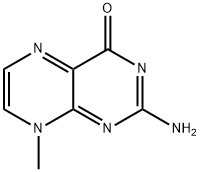 8-methylpterin Struktur