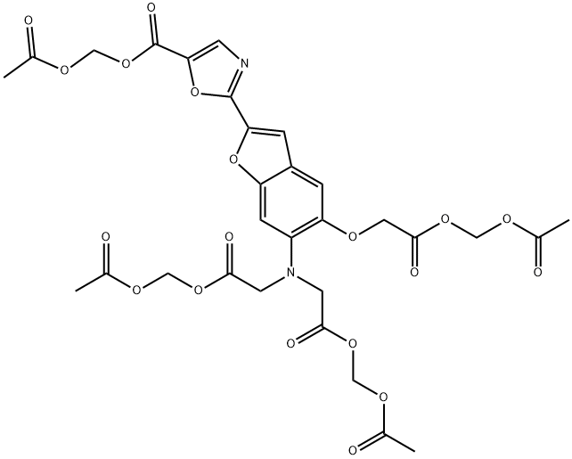 Mag-Fura-2 化學(xué)構(gòu)造式