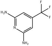 4-Trifluoromethyl-2,6-pyridinediamine Struktur