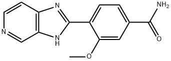 4-(1H-Imidazo[4,5-c]pyridin-2-yl)-3-methoxybenzamide Struktur