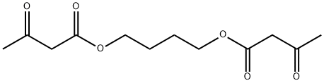 butane-1,4-diyl diacetoacetate Struktur