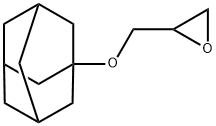 2-[(1-ADAMANTYLOXY)METHYL]OXIRANE Struktur