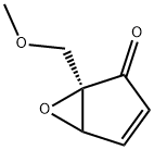 6-Oxabicyclo[3.1.0]hex-3-en-2-one,  1-(methoxymethyl)-,  (1R)-  (9CI) Struktur