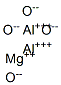 Magnesium dialuminum tetraoxide Struktur