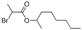 2-Bromopropionic acid, 2-octyl ester Struktur