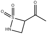 Ethanone, 1-(1,1-dioxido-1,2-thiazetidin-4-yl)- (9CI) Struktur