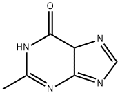 6H-Purin-6-one, 1,5-dihydro-2-methyl- (9CI) Struktur