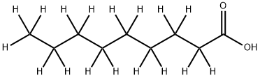 NONANOIC-D17 ACID Struktur