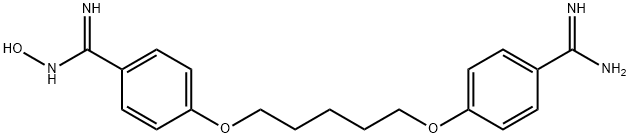 N-hydroxypentamidine Struktur