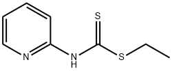 2-PYRIDYLDITHIOCARBAMIC ACID ETHYL ESTER Struktur