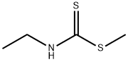 METHYL-ETHANOL-DITHIOCARBAMATE Struktur