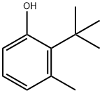 2-tert-Butyl-3-methylphenol Struktur