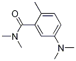 BenzaMide, 5-(diMethylaMino)-N,N,2-triMethyl- Struktur