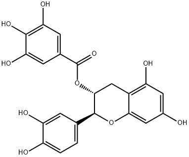 (-)-CATECHIN GALLATE Struktur