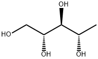 5-deoxy-D-ribitol Struktur