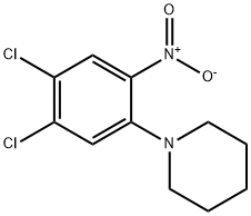 1-(4,5-DICHLORO-2-NITROPHENYL)PIPERIDINE Struktur