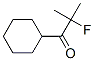 1-Propanone, 1-cyclohexyl-2-fluoro-2-methyl- (9CI) Struktur