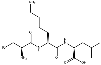 seryl-lysyl-leucine Struktur