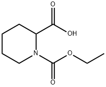 1-(ethoxycarbonyl)piperidine-2-carboxylic acid Struktur