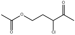 2-chloro-3-oxopentyl acetate Structure