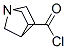 1-Azabicyclo[2.2.1]heptane-3-carbonyl chloride, exo- (9CI) Struktur