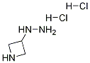 1-(azetidin-3-yl)hydrazine dihydrochloride Struktur