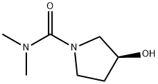 (S)-3-Hydroxy-N,N-diMethylpyrrolidine-1-carboxaMide Struktur