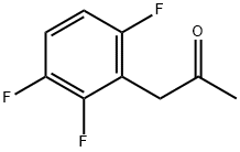 1-(2,3,6-Trifluorophenyl)propan-2-one Struktur