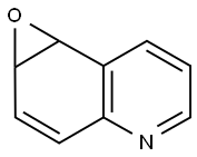 (+-)-5,6-Epoxy-5,6-dihydroquinoline Struktur