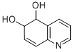 (+-)-trans-5,6-Dihydroxy-5,6-dihydroquinoline Struktur