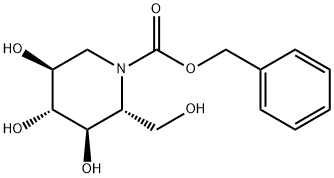 N-Boc-1,5-imino-1,5-dideoxy-D-glucitol Struktur