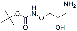 Carbamic acid, (3-amino-2-hydroxypropoxy)-, 1,1-dimethylethyl ester (9CI) Struktur