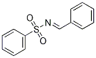 (E)-N-benzylidenebenzenesulfonaMide Struktur