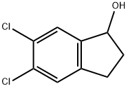 5,6-DICHLORO-2,3-DIHYDRO-1H-INDEN-1-OL Struktur