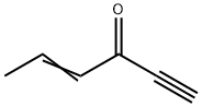 4-Hexen-1-yn-3-one Struktur