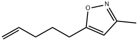 Isoxazole, 3-methyl-5-(4-pentenyl)- (9CI) Struktur