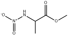 Alanine, N-nitro-, methyl ester (9CI) Struktur