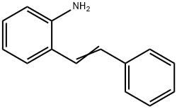 2-[(E)-2-phenylethenyl]aniline Struktur