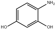 4-aminobenzene-1,3-diol Struktur