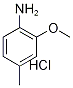 2-Methoxy-4-methylaniline hydrochloride Struktur