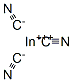 indium(III) cyanide  Struktur