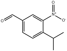 4-ISOPROPYL-3-NITRO-BENZALDEHYDE Struktur