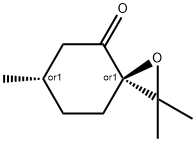 trans-Pulegone oxide Struktur