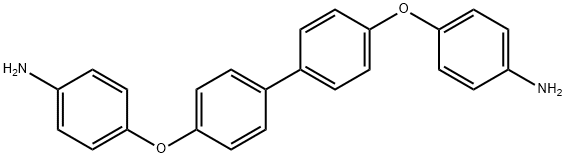 4,4'-Bis(4-aminophenoxy)biphenyl Struktur