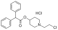 4-DAMP MUSTARD HCL Struktur