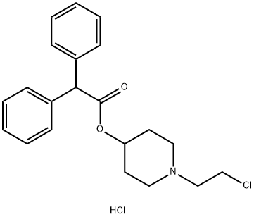 4-DAMP MUSTARD HYDROCHLORIDE Struktur