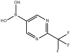 2-(trifluoroMethyl)pyriMidin-5-ylboronic acid Struktur