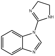 1H-Benzimidazole,1-(4,5-dihydro-1H-imidazol-2-yl)-(9CI) Struktur