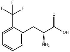 D-2-TRIFLUOROMETHYLPHENYLALANINE Struktur